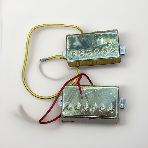 Gold humbucker pickups set - gold,