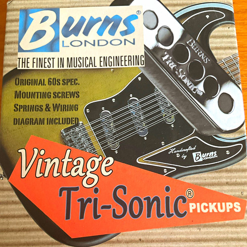 Burns london vintage - vintage, tri-sonic