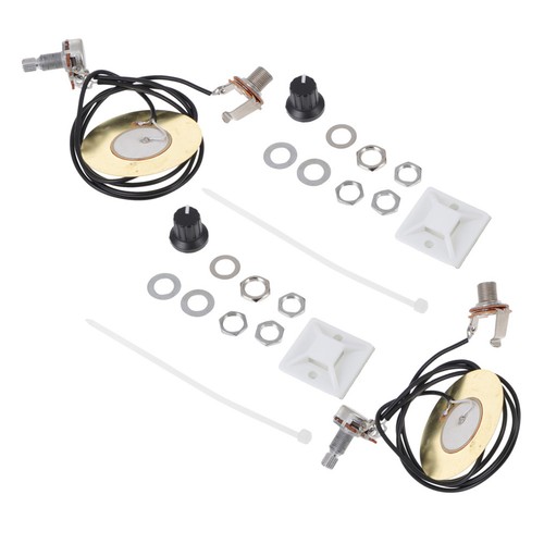 Guitar pickup with transducers - pickup,