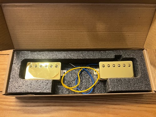 Gold passive humbucker - gold,