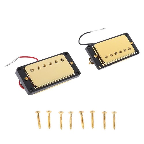 Golden sealed humbucker pickup - golden,