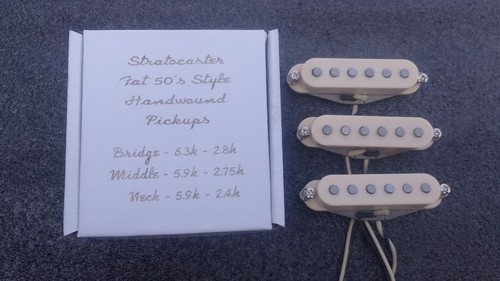Fat 50s strat pickups - pickups, –