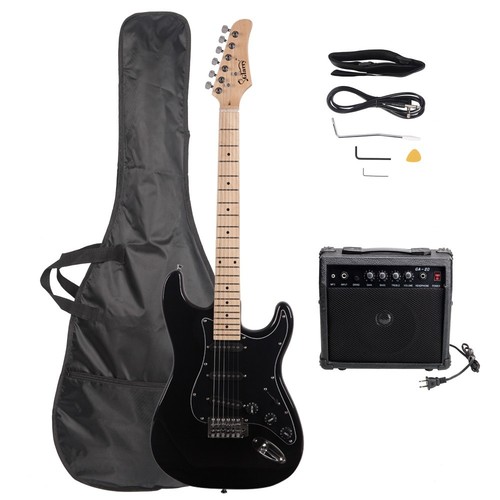 Black gst electric guitar - gst,