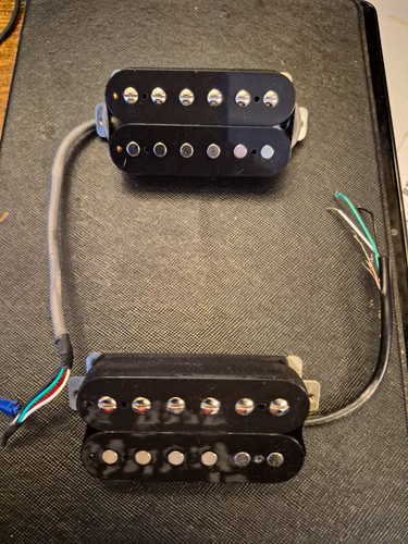 Humbucker pickup set - neck, &