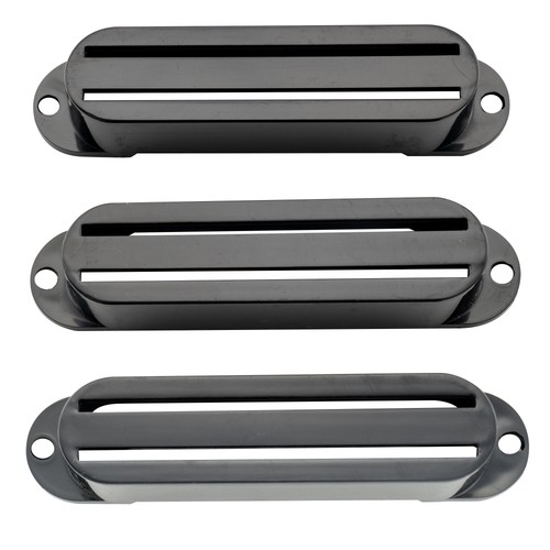Musiclily 3pcs black hot rail - black,